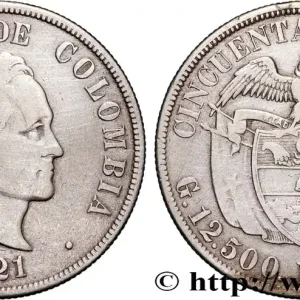 COLOMBIE 50 Centavos 1921 Philadelphie fwo_891221 Monde Soldes