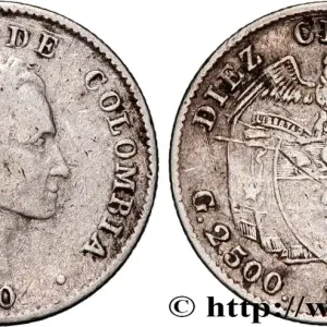 Offre Limitée COLOMBIE 10 Centavos Simon Bolivar 1920 Birmingham fwo_891254 Monde