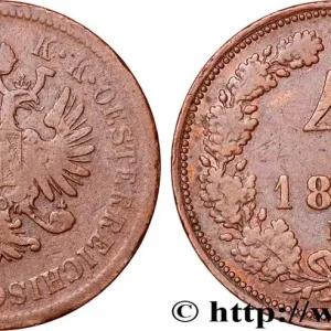 Vente Directe AUTRICHE 4 Kreuzer aigle bicéphale 1861 Kremnitz fwo_957178 Monde