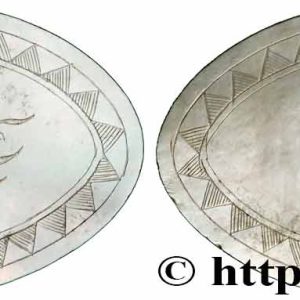 Bon Marché CHINE Jeton de jeux en nacre ovale XIXe fwo_783893 Monde