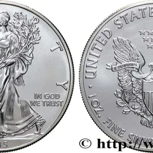 Artisanat ÉTATS-UNIS D'AMÉRIQUE 1 Dollar type Liberty Silver Eagle 2015 fwo_843466 Monde