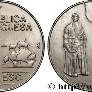 En Vogue PORTUGAL 200 Escudos João Rodrigues Cabrilho, carte de l’Amérique du Nord 1992 Lisbonne fwo_844778 Monde