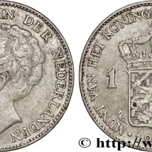 PAYS-BAS 1 Gulden Wilhelmina 1931 fwo_862212 Monde Fait Main