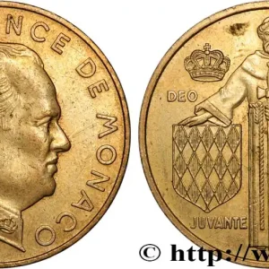 MONACO 20 Centimes Rainier III 1978 Paris fwo_870284 Monde Édition Limitée