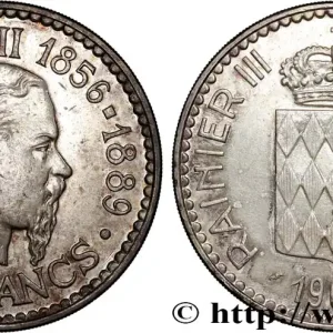 Acheter En Ligne MONACO 10 Francs Charles III 1966 Paris fwo_883132 Monde