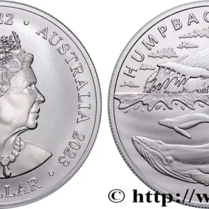Expédition Rapide ARGENT D'INVESTISSEMENT 1 Oz - 1 Dollar Proof Baleine à Bosse 2023 fwo_883203 Monde