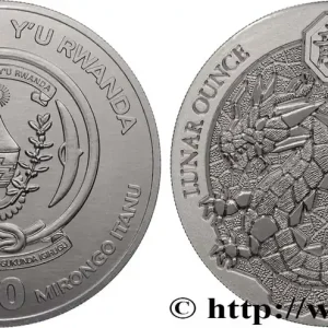 Marque ARGENT D'INVESTISSEMENT 1 Oz - 50 Francs Année du Dragon 2024 fwo_883671 Monde
