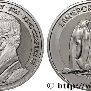 Dernière Chance ARGENT D'INVESTISSEMENT 1 Oz - 1 Pound Manchot Empereur 2023 fwo_884111 Monde