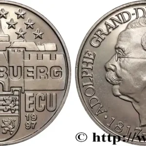 LUXEMBOURG 5 Ecu Proof Adophe Grand-Duc 1996 fwo_888506 Monde Pas Cher