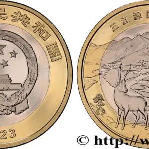 CHINE 10 Yuan Parc national de Sanjiangyuan 2023 fwo_894173 Monde Prix Cassé