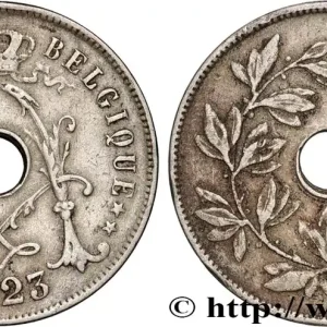 Tendance BELGIQUE 25 Centimes Albert Ier 1923 fwo_894840 Monde