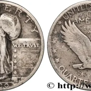 ÉTATS-UNIS D'AMÉRIQUE 1/4 Dollar Liberté 1930 Philadelphie fwo_894894 Monde Super Prix