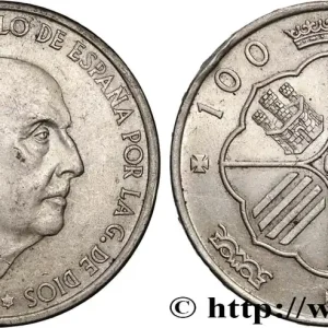 ESPAGNE 100 Pesetas Francisco Franco (1966 dans les étoiles) 1966 Madrid fwo_894972 Monde Artisanat