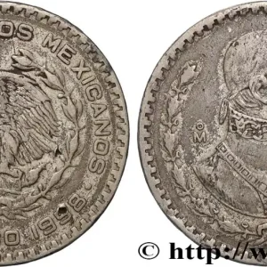 Exclusif MEXIQUE 1 Peso Jose Morelos y Pavon 1958 Mexico fwo_894973 Monde