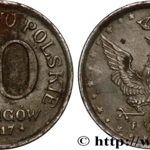 POLOGNE 10 Fenigow Pologne sous administration allemande 1917 fwo_895016 Monde Nouvelle Collection