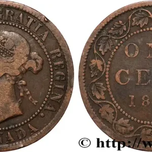 Commander Maintenant CANADA 1 Cent Victoria 1893 fwo_895023 Monde