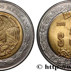 MEXIQUE 5 Pesos aigle 2011 Mexico fwo_895034 Monde Promotion