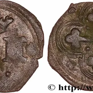 Commander Vite SAVOIE - DUCHÉ DE SAVOIE - CHARLES-EMMANUEL Ier Quart de sol (quarto di soldo) n.d. Bourg-en-Bresse fwo_818865 Monde