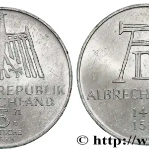 Offre Exclusive ALLEMAGNE 5 Mark / Albrecht Dürer 1971 Munich fwo_822970 Monde
