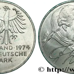 Seulement Aujourd’hui ALLEMAGNE 5 Mark Emmanuel Kant 1974 Munich fwo_823402 Monde