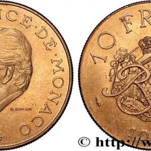 Pas Cher MONACO 10 Francs Rainier III 1981 Paris fwo_870516 Monde