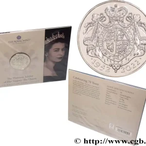 ROYAUME-UNI 5 Pounds jubilée de platine 2022 fwo_870791 Monde Dernier Modèle