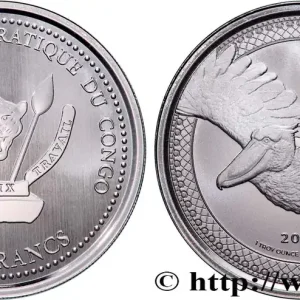 Pas Cher ARGENT D'INVESTISSEMENT 1 Oz - 1000 Francs Bec-en-Sabot 2022 fwo_883435 Monde