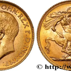 Meilleure Vente OR, PALLADIUM ET PLATINE INVESTISSEMENT 1 Souverain Georges V 1917 Perth fwo_884620 Monde