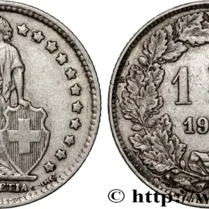 Solde SUISSE 1 Franc Helvetia 1932 Berne - B fwo_887216 Monde