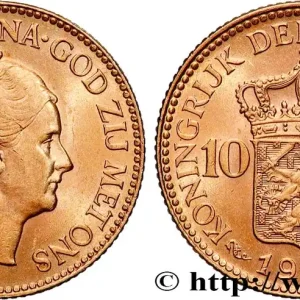 OR, PALLADIUM ET PLATINE INVESTISSEMENT 10 Gulden 4e type Wilhelmina 1932 Utrecht fwo_894321 Monde Quantité Limitée