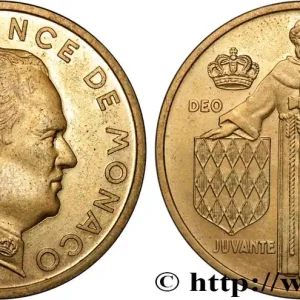 MONACO Essai de 50 Centimes Rainier III 1962 Paris fwo_894766 Monde Commander Maintenant