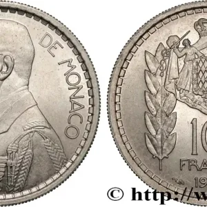 MONACO - PRINCIPAUTÉ DE MONACO - LOUIS II Essai de 10 Francs 1945 Paris fwo_894769 Monde Paiement Sécurisé