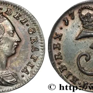 Original GRANDE-BRETAGNE - GEORGES III 3 Pence Georges III 1762 fwo_894773 Monde
