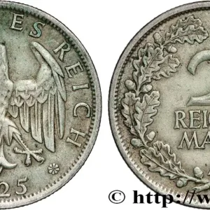 ALLEMAGNE 2 Reichsmark 1925 Berlin fwo_894865 Monde Affaire À Saisir