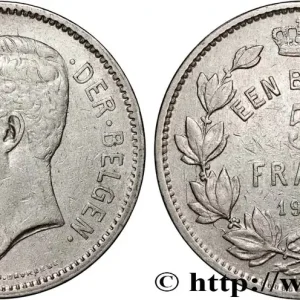 BELGIQUE 5 Frank - 1 Belga Albert Ier légende Flamande 1930 fwo_896090 Monde Meilleur Prix