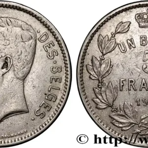 BELGIQUE 5 Francs - 1 Belga Albert Ier légende Française 1931 fwo_896091 Monde Promotion Saisonnière