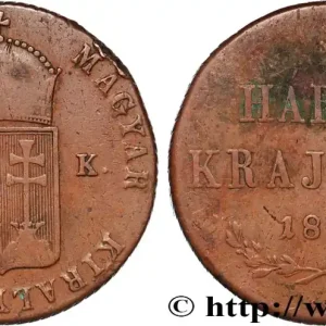 Usine Directe HONGRIE 3 Krajczar monnayage de la guerre d’indépendance 1849 Nagybanya fwo_896092 Monde