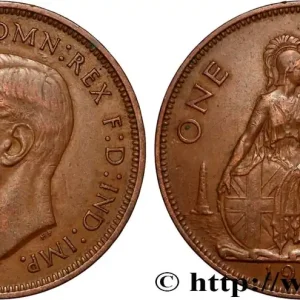 Exclusif ROYAUME-UNI 1 Penny Georges VI 1938 fwo_896095 Monde