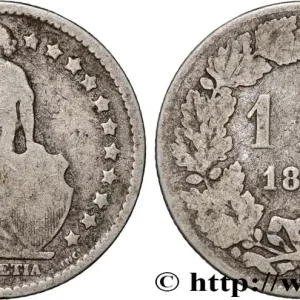 Livraison Express SUISSE 1 Franc Helvetia 1875 Berne - B fwo_896120 Monde