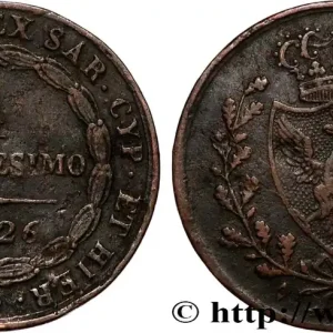 Expédié Aujourd’hui ITALIE - ROYAUME DE SARDAIGNE 1 Centesimo Charles Félix “P” 1826 Turin fwo_896148 Monde