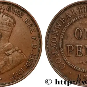 AUSTRALIE 1 Penny Georges V 1919 Melbourne fwo_896226 Monde Must-Have