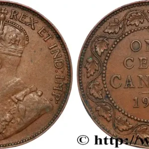 Prix Choc CANADA 1 Cent Georges V 1920 fwo_896239 Monde