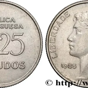 PORTUGAL 25 Escudos “liberté et démocratie” 1985 fwo_896244 Monde Réduction
