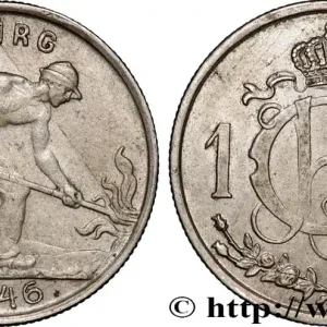 Offre Limitée LUXEMBOURG 1 Franc Grande-Duchesse Charlotte 1946 fwo_896407 Monde