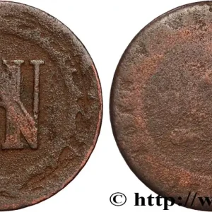 ALLEMAGNE - ROYAUME DE WESTPHALIE 2 Cent. monogramme de Jérôme Napoléon 1812 Cassel - C fwo_896510 Monde Réduction