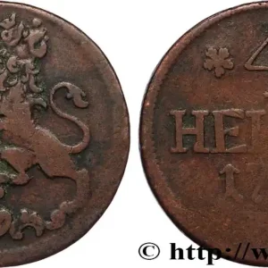 ALLEMAGNE - HESSE 4 Heller Frédéric II de Hesse-Cassel 1774 fwo_896516 Monde Pas Cher