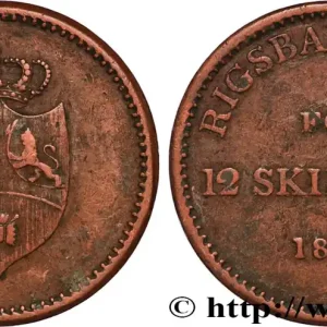 Meilleur Prix DANEMARK 12 Skilling Rigsbanktegn 1813 fwo_896575 Monde