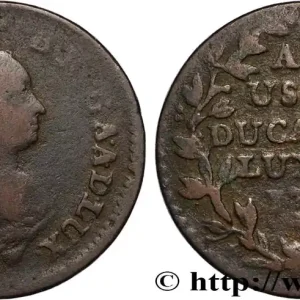 Dernier Modèle LUXEMBOURG 2 Liards Marie-thérèse d’Autriche 1757 Bruxelles fwo_896581 Monde