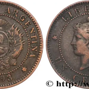 Haute Qualité ARGENTINE 1 Centavo 1893 fwo_896607 Monde