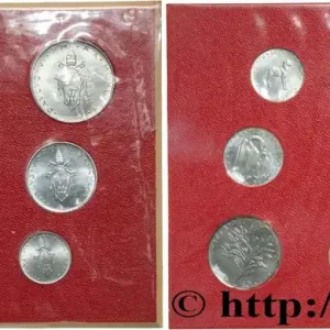 Nouvel Arrivage VATICAN ET ÉTATS PONTIFICAUX Série 8 monnaies Paul VI an X 1972 Rome fwo_651470 Monde